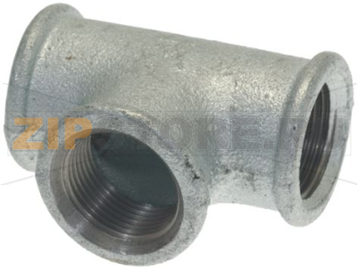 RACCORDO A T 3/4F ZINCATO 