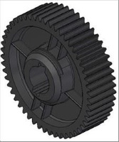 БОЛЬШОЕ ПЛАСТМАССОВОЕ ЗУБЧАТОЕ КОЛЕСО МХ