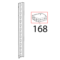 Morsetto di terra UL 125 A, per bar Unox XVC 1005EP
