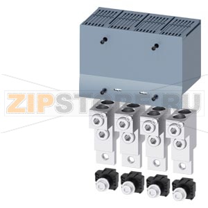 wire connector 2 cables with control wire voltage tap-off 4 units accessory for: 3VA6 150/250 Siemens 3VA9244-0JC22 
