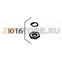 Screw connection for pipes on cover Convotherm OES 6.10