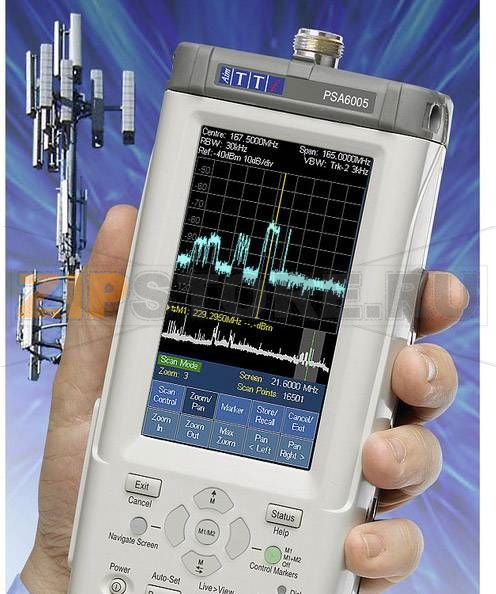 USB-анализатор спектра портативный, 5990 МГц Aim-TTi PSA6005 