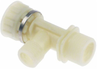 Water supply T connector 2x3/4 1x1/2 P