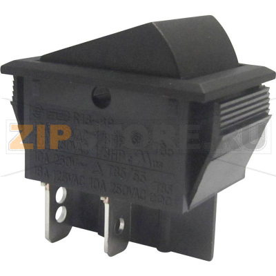 Переключатель клавишный 250 В/AC, 10 А, 2 x выкл/вкл TRU Components TC-R13-69A-01 