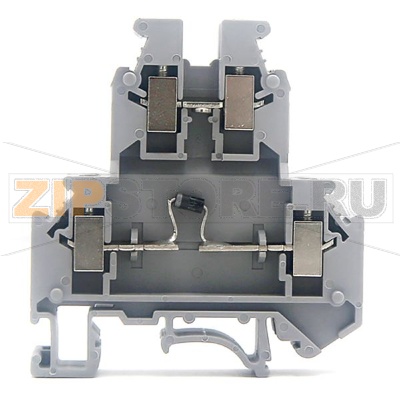 Клемма со встроенным диодом 1N4007, серая CHIKU RUG/D-C 