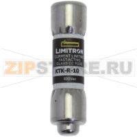 Предохранитель, 10 A, AC 600 В, 200 кА, 10x38 мм, CC, UL, быстродействующий Eaton CLASS CC FAST A