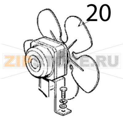 Fluegel Scotsman EC 126 AS Fluegel Scotsman EC 126 ASЗапчасть на деталировке под номером: 20