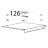 Cap for door upper stirrup Unox XB 895