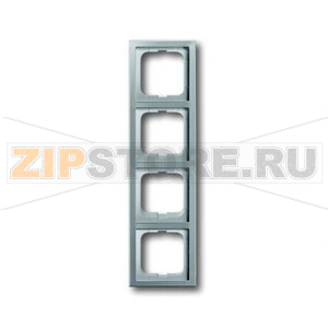 Рамка четырехместная, сталь ABB 2CKA001754A4320 