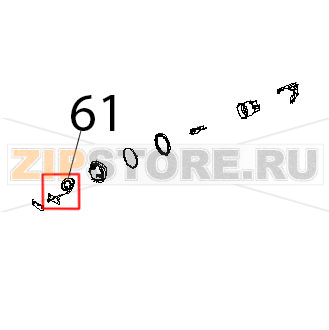 Sonda temperatura NTC 150, L=1500 Unox XBC 804 Sonda temperatura NTC 150, L=1500 Unox XBC 804Запчасть на деталировке под номером: 61