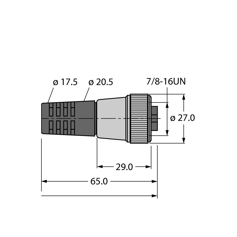 Кабель Turck WSM RKM 5711-15M 