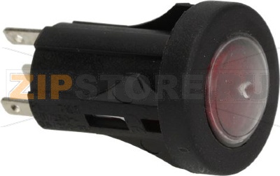 КРАСНЫЙ ОДНОПОЛЮСНЫЙ ВЫКЛЮЧАТЕЛЬ 3А 250В 