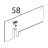 Vetro interno 715x334x4, BETFL, L.M. elena Unox XF 188