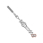 Cursore x valvola caldaia in plastica Saeco Royal Classic