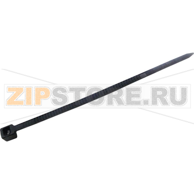 Стяжки кабельные 150 мм, черные, 100 шт TRU Components 1577922 