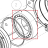 Cuscinetto a rulli NU 2216 ECP Imesa LM 23                