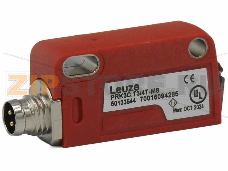 Датчик оптический Leuze PRK3C.T3/4T-M8 Датчик с поляризованным отражением от рефлектора