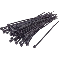 Стяжки кабельные 250 мм, черные, 100 шт TRU Components TC-CVR250BK203