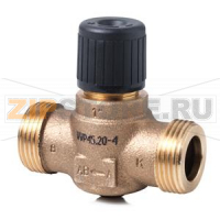 VVP45.20-4 - 2-ходовые седельные клапаны, внешняя резьба, PN16, DN20, kvs 4 Siemens VVP45.20-4