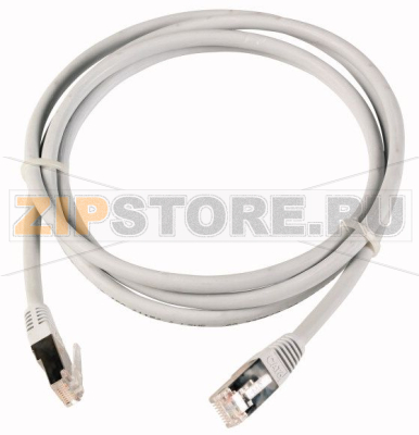 Кабель ПЧ (1m, RJ45/RJ45) Eaton DX-CBL-RJ45-1M0 