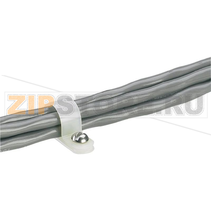 Скоба крепежная 25.4 мм, черная, 1 шт Panduit CCH100-S10-C0 