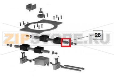 Asta Scorrimento Sigma SPM 30                Asta Scorrimento SPM 30Запчасть на сборочном чертеже под номером: 26Название запчасти Sigma на итальянском языке: Asta Scorrimento SPM 30