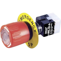Кнопка аварийной остановки 250 В/AC, 5 А, IP65, 1 шт DECA ADA16E6-R11-A1KR