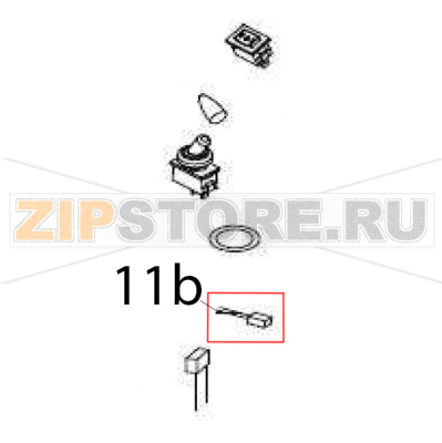 Щетки двигателя для миксеров Vema FL 2005 Щетки двигателя для миксеров Vema FL 2005Запчасть на деталировке под номером: 11b