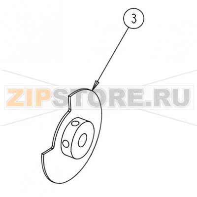 Зубчатый диск Datamax A-4310 Mark II RH Зубчатый диск Datamax A-4310 Mark II RHНазвание запчасти Datamax на английском языке: DISK TIMING 