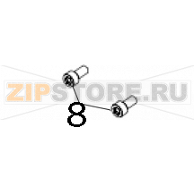 Machine screw, hexagon M6*12 TSC MH261T Machine screw, hexagon M6*12 TSC MH261TЗапчасть на деталировке под номером: 8