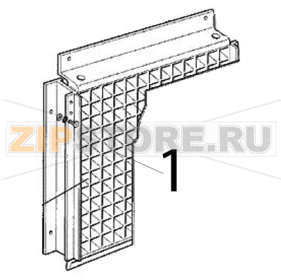 Evaporatore, mezzo cubetto Scotsman MV 600 Evaporatore, mezzo cubetto Scotsman MV 600Запчасть на деталировке под номером: 1
