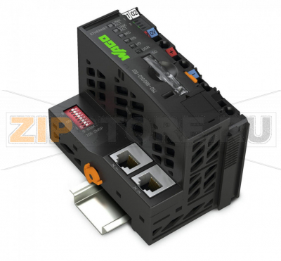 Контроллер ETHERNET; 3-е поколение; Слот для карт памяти SD; Технология телеуправления; Extreme; темно-серые Wago 750-880/040-001 
