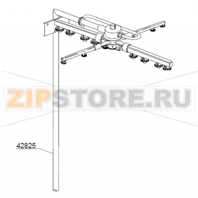 Wash ramp DIHR HT 11 Wash ramp DIHR HT 11Запчасть на деталировке под номером: 42825Название запчасти на английском языке: Wash ramp DIHR HT 11