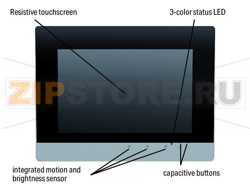 Standard Line Сенсорная панель 600; 25,7 см (10,1"); 1280 x 800 пикселей; 2 x ETHERNET, 2 x USB, CAN, DI/DO, RS-232/485, аудио; Панель управления Wago 762-4304/8000-002 PIO3 hardware configuration2 x ETHERNET port for connecting to field devices and the engineering tool2 x USB port for optional connection of a USB stick, mouse or keyboardAudio interface for connecting a headphone or loudspeakerCAN for controlling field devicesRS-232/485 interface for controlling field devices equipped with a serial interface4 x digital input/output for reading/triggering digital signalsPower-failure-proof storage component...