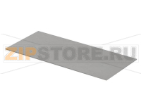 Плата передняя, 2 mm, алюминий, прозрачно анодированный Bopla BO FP 60024