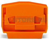 Торцевая и промежуточная пластина; толщиной 4 мм; оранжевые Wago 264-369
