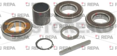 НАБОР ПОДШИПНИКОВ 6207 2RS 