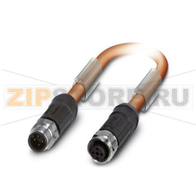 Системный кабель шины Phoenix Contact SAC-4P-M12MS/ 0,3-960/M12FS VA FOUNDATION Fieldbus, 3-полюсн., ПВХ, оранжевый RAL 2003, экранирован., Штекеры прямое M12, А-кодирование, к Гнездо прямое M12, А-кодирование, Длина кабеля: 0,3 м.Минимальный заказ: 1 шт.Упаковка: 1 шт.