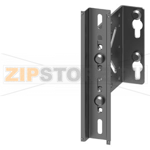 SIVACON, mounting plate, 122 mm x 92 mm with cap rails, zinc-plated Siemens 8MF1000-2HH1 