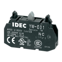 Элемент контактный 240 В/AC, 1 шт IDEC YW-E01