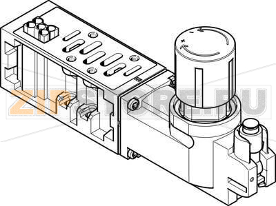 Блок регулятора Festo VABF-S2-2-R1C2-C-6 