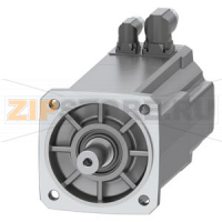 SIMOTICS S-1FK2 CT Серводвигатель М0 = 12 Нм; ПН = 2,85 кВт при нн = 3000 оборотов в минуту (380-480); ПН = 1,72 кВт при нн = 1500 оборотов в минуту (200-240 В); С удерживающим тормозом; Степень защиты IP64; Цилиндрический вал D24x50 мм; Абсолютный датчик