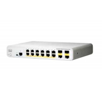 Коммутатор 12xFE (PoE), 2xGE/SFP, LAN Base Cisco WS-C2960C-12PC-L