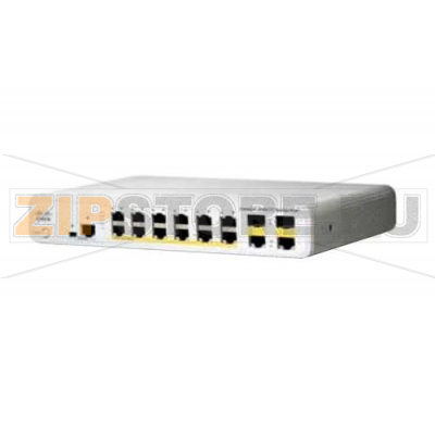 Коммутатор 12xFE (PoE), 2xGE/SFP, LAN Base Cisco WS-C2960C-12PC-L 