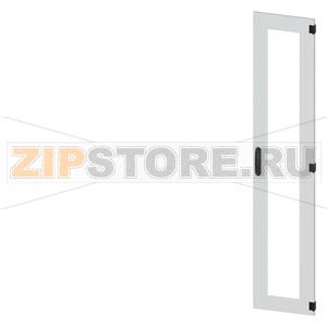 SIVACON, door, right, inspection window, IP55, H: 2000 mm, W: 400 mm, RAL 7035, Protection class 1 Siemens 8MF1040-2UT14-0BE2 