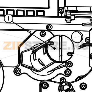 Намотчик Datamax 4&quot;A-4212 LH Намотчик Datamax 4"A-4212 LHНазвание запчасти Datamax на английском языке: RIBBON TAKE-UP ASSY, 4", LH 