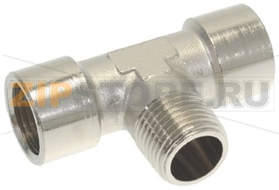 T-ОБРАЗНОЕ СОЕДИНЕНИЕ НИКЕЛИРОВАННОЕ Ø 1/2&quot;F-1/2&quot;M 