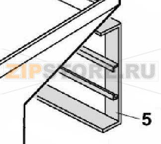 C165D-Pos.005 - Tank support frame Angelo Po C165D 