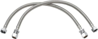 FLEX HOSE CONNECTION 18 STAINLESS STEEL