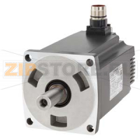 SIMOTICS S-1FL6 Рабочее напряжение 230 В 3AC PN = 2 кВт; NN = 3000 оборотов в минуту М0 = 6,37 Н &#183; м; МН = 6,37 Нм вала он 50 мм с углом штекера датчика инкрементного TTL-2500 incr./rev. с шпонкой Толерантность N буде стояночным тормозом, степень Про